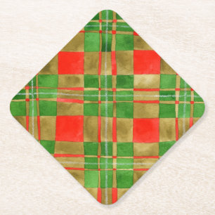 Dessous-de-verre En Papier MAC GREGOR TARTAN Dessous de verre en papier diama