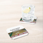 Dessous-de-verre En Papier Mahjong Heavenly Hands Coaster (En situation)