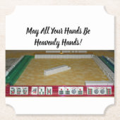 Dessous-de-verre En Papier Mahjong Heavenly Hands Coaster (Devant)