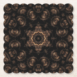Dessous-de-verre En Papier Mandala de l'âge de bronze