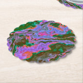 Dessous-de-verre En Papier Marbre aigre (Incliné)