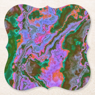 Dessous-de-verre En Papier Marbre aigre