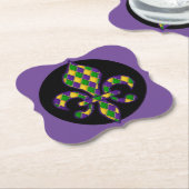 Dessous-de-verre En Papier Mardi Gras (Incliné)