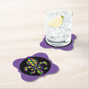 Dessous-de-verre En Papier Mardi Gras