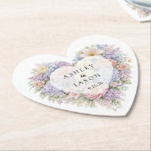 Dessous-de-verre En Papier Mariage (Incliné)