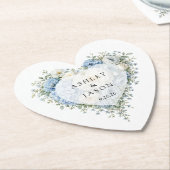 Dessous-de-verre En Papier Mariage (Incliné)