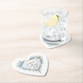 Dessous-de-verre En Papier Mariage (En situation)
