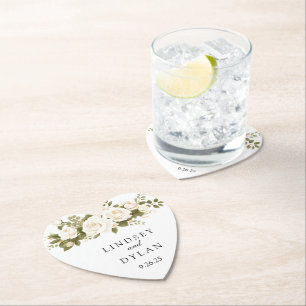 Dessous-de-verre En Papier Mariage