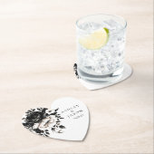 Dessous-de-verre En Papier Mariage (En situation)