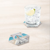 Dessous-de-verre En Papier Mariée Mariage Jour Plage Mariage Fancy Gown (En situation)