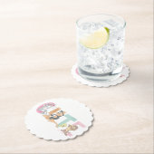 Dessous-de-verre En Papier marque-mot LOONEY TUNES™ (En situation)