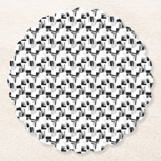 Dessous-de-verre En Papier Meilleure Conception de Langage Vingt Six (Devant)