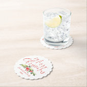 Dessous-de-verre En Papier Merry Mistletoe | (En situation)