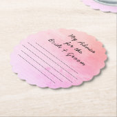 Dessous-de-verre En Papier mes "deux cents " (Incliné)