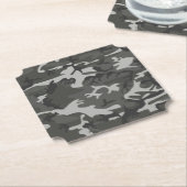 Dessous-de-verre En Papier Militaire (Incliné)