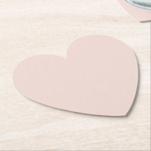 Dessous-de-verre En Papier Minuscule rose vif uni élégant chic