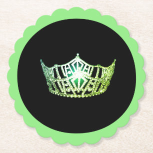 Dessous-de-verre En Papier Miss America Apple Dessous de verre de papier Sclp