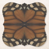 Dessous-de-verre En Papier Monarch Butterfly Wing Close Up Motif (Devant)