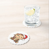 Dessous-de-verre En Papier Monkeys (En situation)