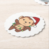 Dessous-de-verre En Papier Monkeys (Incliné)