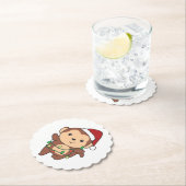 Dessous-de-verre En Papier Monkeys (En situation)