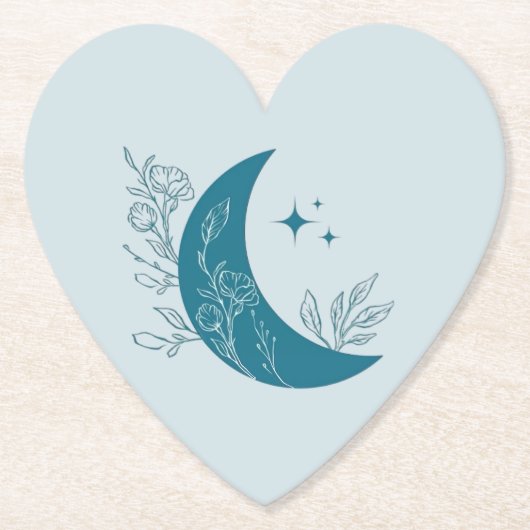 Dessous-de-verre En Papier Moon (Devant)