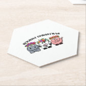 DESSOUS-DE-VERRE EN PAPIER MOORRY CHRISTMAS (Incliné)