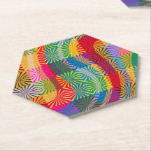 Motif de couleur rétro
