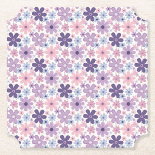 Dessous-de-verre En Papier Motif floral Y2K