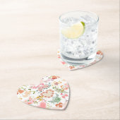 Dessous-de-verre En Papier motif ornements mariages (En situation)