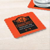 Dessous-de-verre En Papier Mur de promotion Karaoke (Incliné)