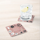 Dessous-de-verre En Papier Mysstal Fortune Teller Anniversaire (En situation)