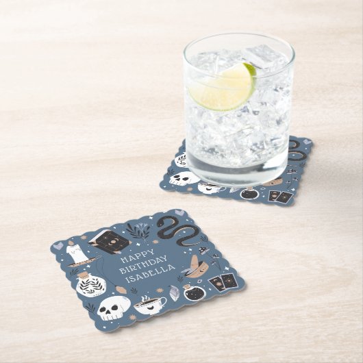 Dessous-de-verre En Papier Mysstal Fortune Teller Anniversaire (En situation)