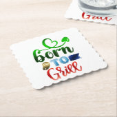 Dessous-de-verre En Papier Né au Grill (Incliné)