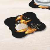 Dessous-de-verre En Papier Nebula Libra Venus Zodiac (Incliné)