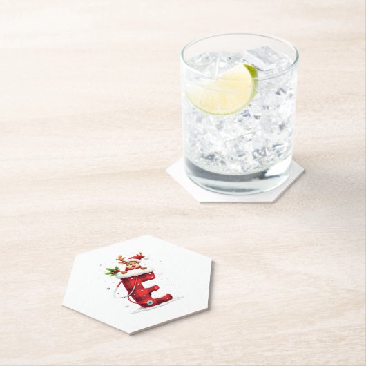 Dessous-de-verre En Papier Noël (2) (En situation)