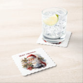Dessous-de-verre En Papier Noël festif Père Noël (En situation)