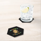 Dessous-de-verre En Papier Noël Meowy (En situation)