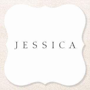 Dessous-de-verre En Papier Nom classique (ou mot)