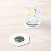 Dessous-de-verre En Papier Nuit fangtastique (En situation)