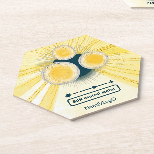 Dessous-de-verre En Papier objet_3_sun control meter (Incliné)
