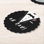 Dessous-de-verre En Papier Oh mon Dieu ! Smoking (Incliné)