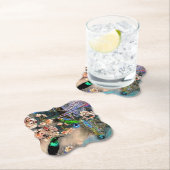 Dessous-de-verre En Papier Oiseau d'Equinox (En situation)