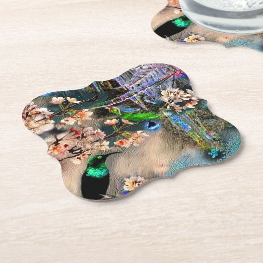 Dessous-de-verre En Papier Oiseau d'Equinox