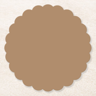 Dessous-de-verre En Papier Olive grise, Taupe pâle, Sable mouvant,