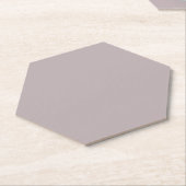 Dessous-de-verre En Papier Ombres noires (couleur solide) (Incliné)