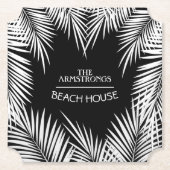 Dessous-de-verre En Papier Palmier (Devant)