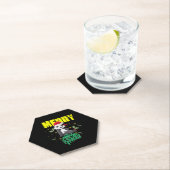 Dessous-de-verre En Papier Panda de Noël (En situation)