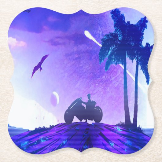 Dessous-de-verre En Papier Paper Coaster (Devant)