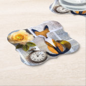 Dessous-de-verre En Papier Paper Fox Coaster (Incliné)